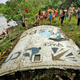 Illustration for article titled Heres What Our Space Junk Looks Like After Its Crashed Back To Earth